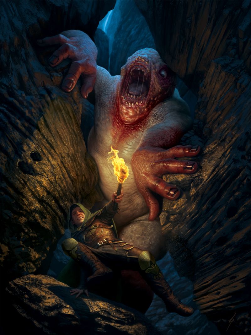 Обложка книги «Монстр подземелья»