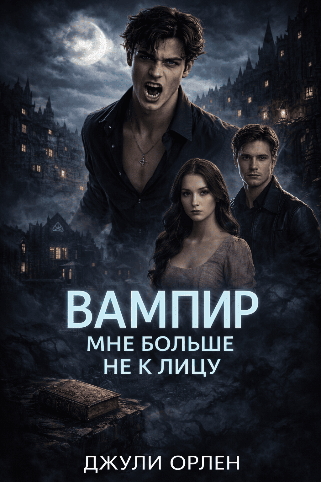 Обложка книги «Вампир мне больше не к лицу»