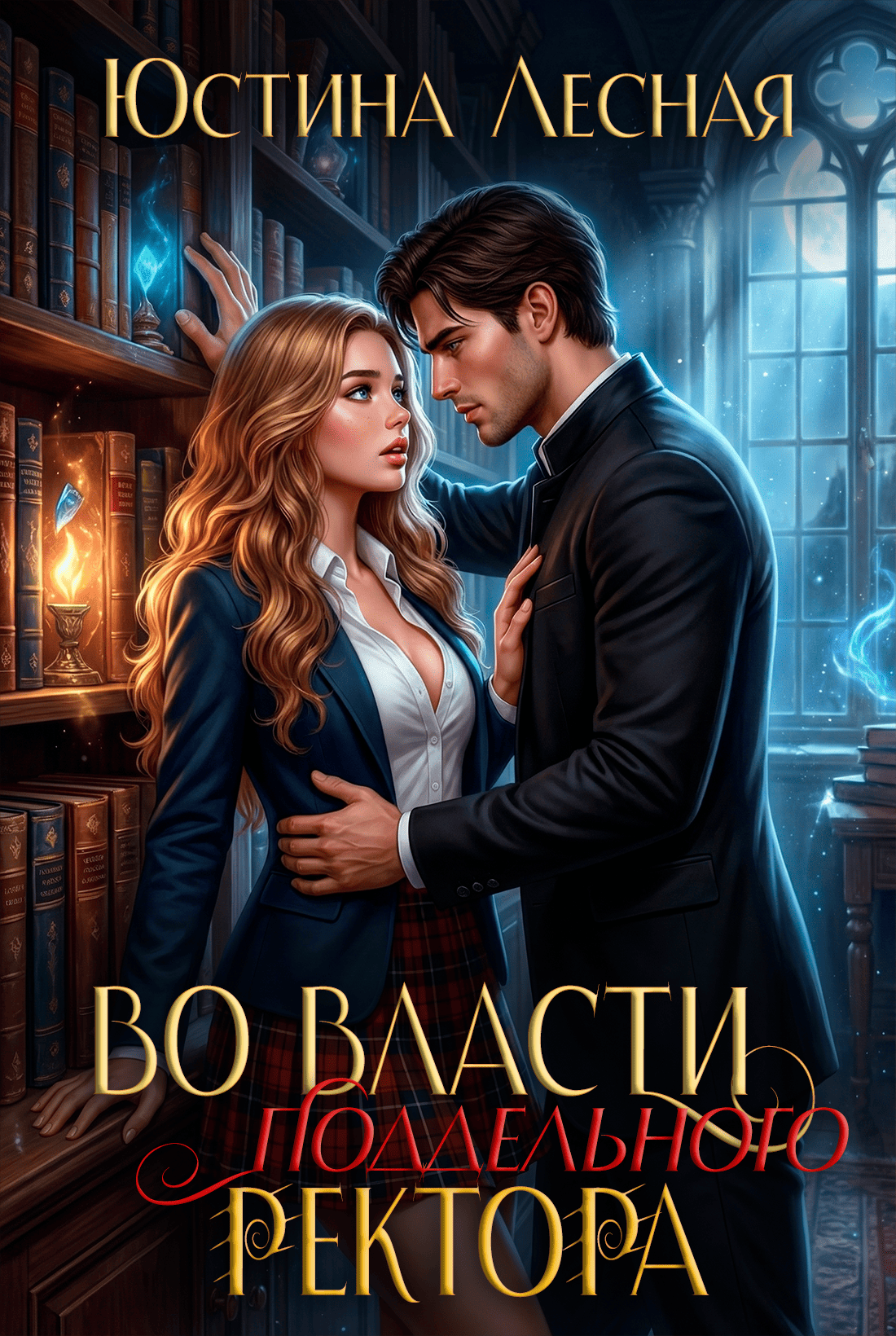 Обложка книги «Во власти поддельного ректора»