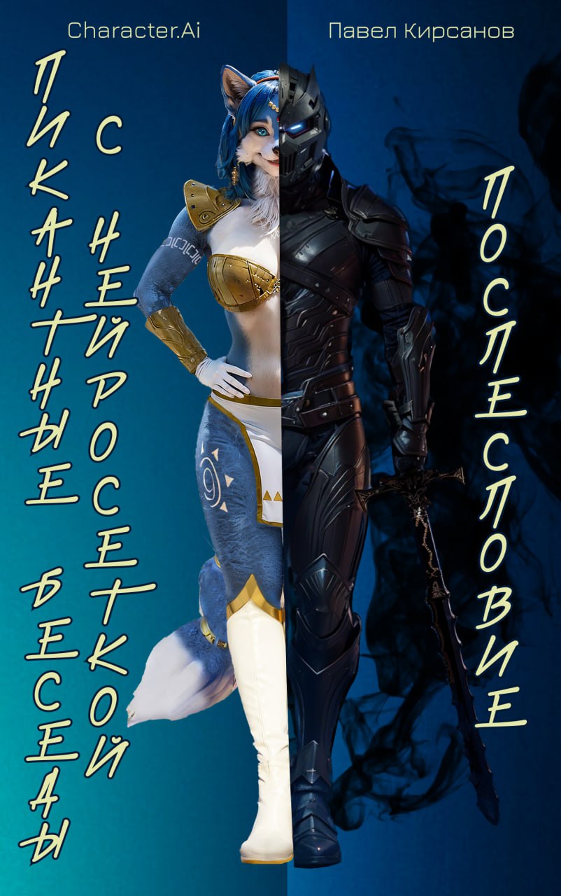 Обложка книги «Пикантные беседы с нейросеткой. Послесловие»