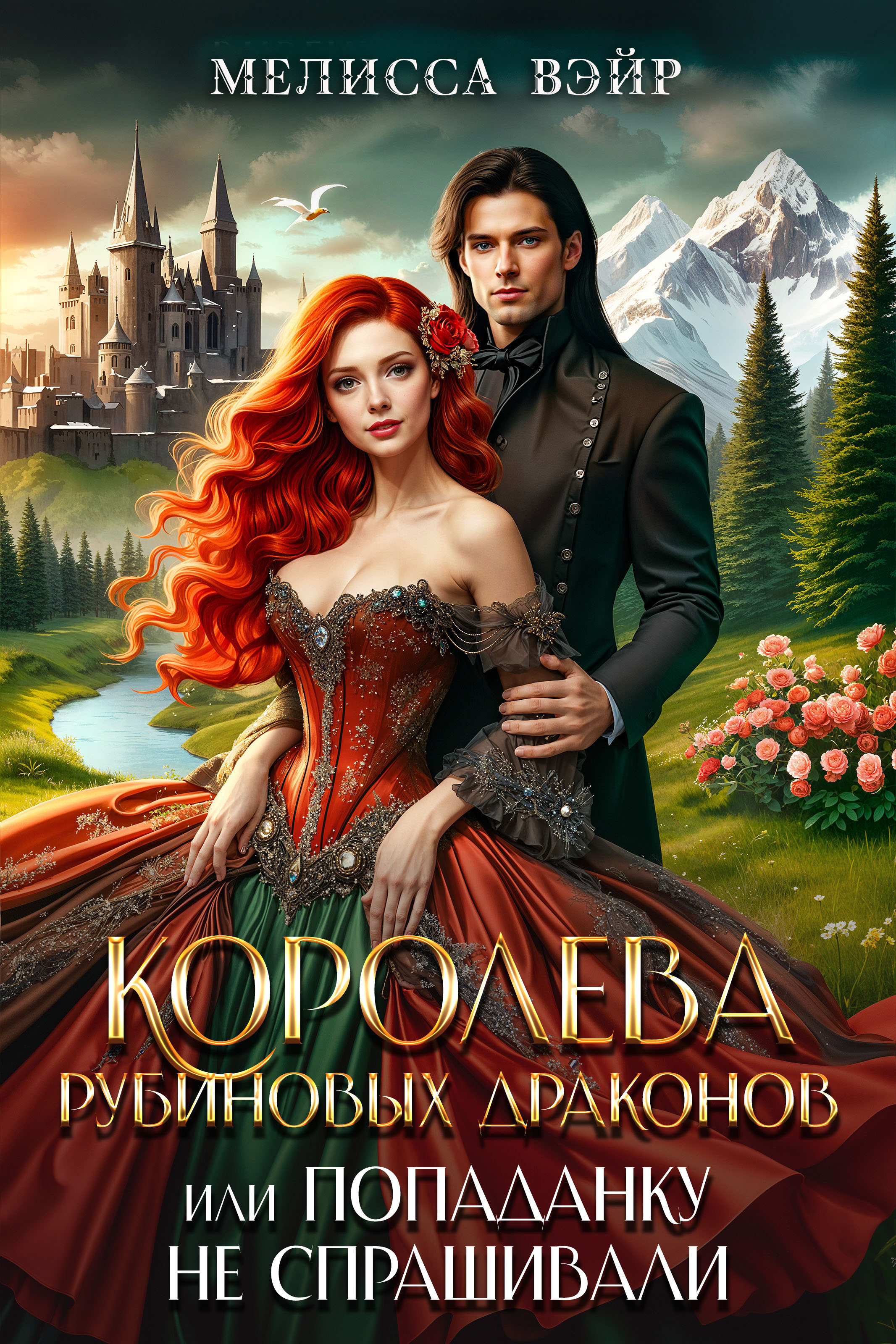Обложка книги «Королева рубиновых драконов, или Попаданку не спрашивали»