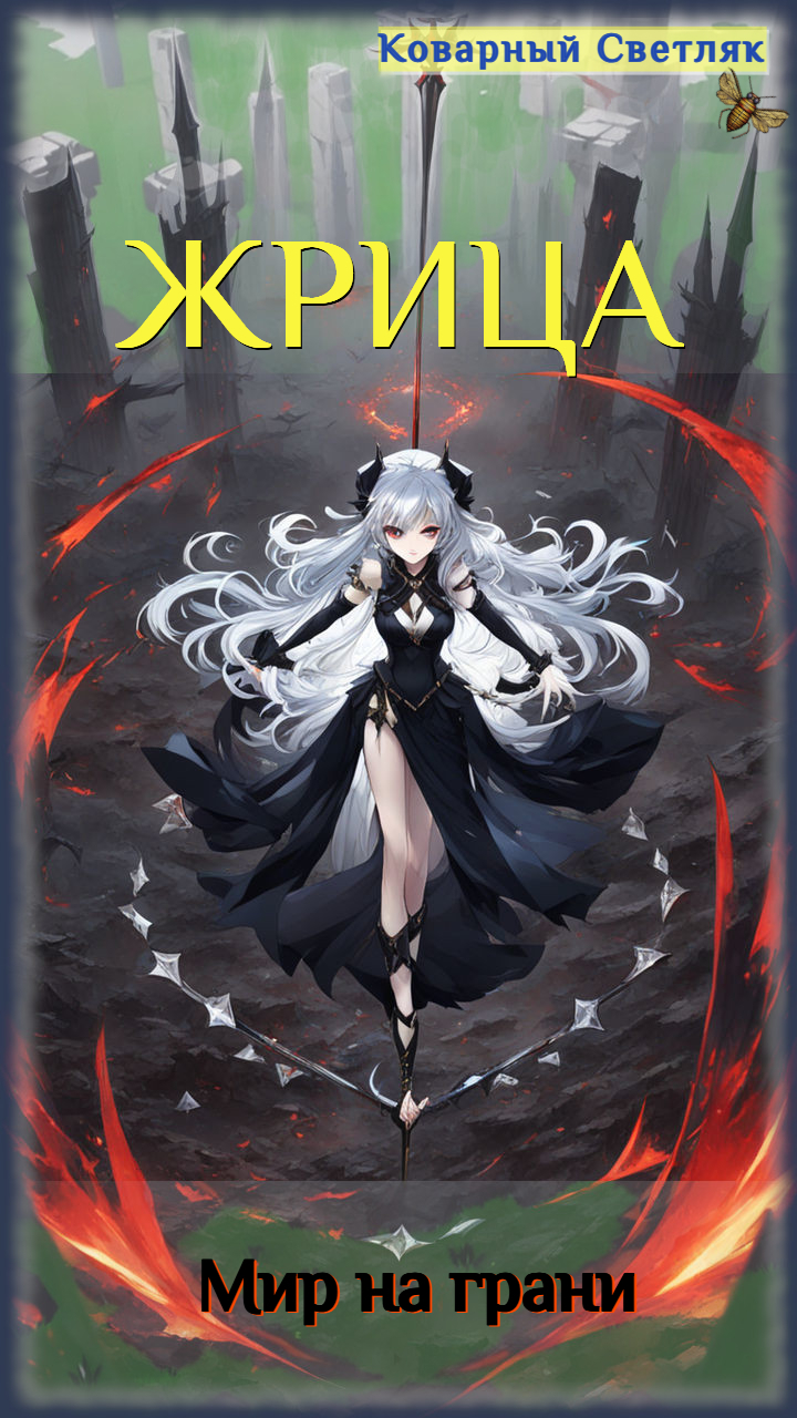 Обложка книги «Книга 5. Жрица. Мир на грани.»