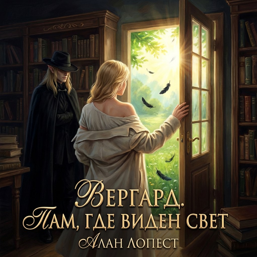 Обложка книги «Вергард. Там где виден свет»