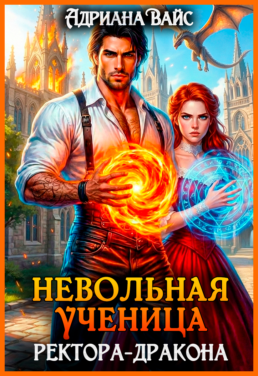 Обложка книги «⚡Невольная ученица ректора-дракона. Вернуть любой ценой»