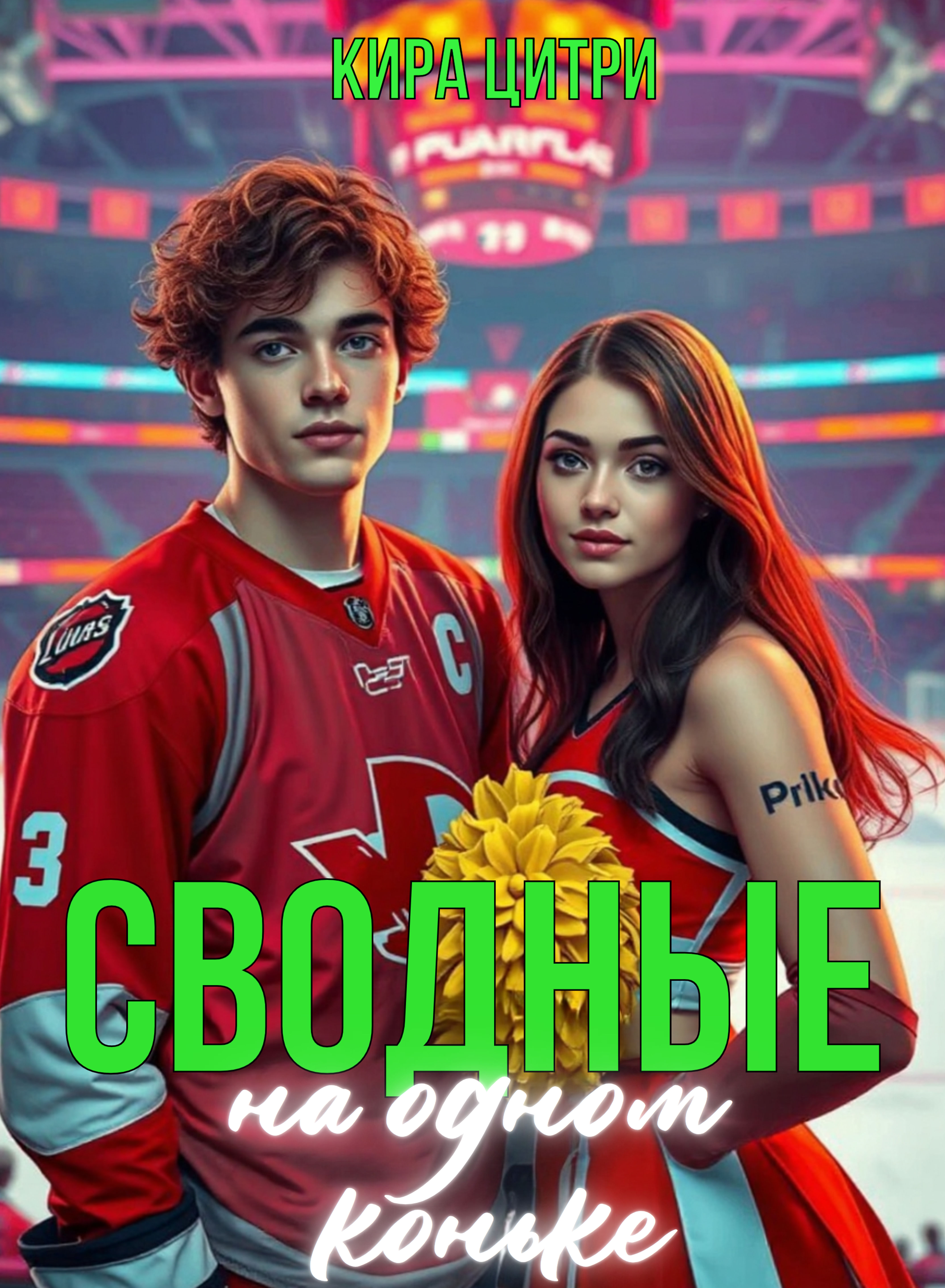 Обложка книги «Сводные. На одном коньке»