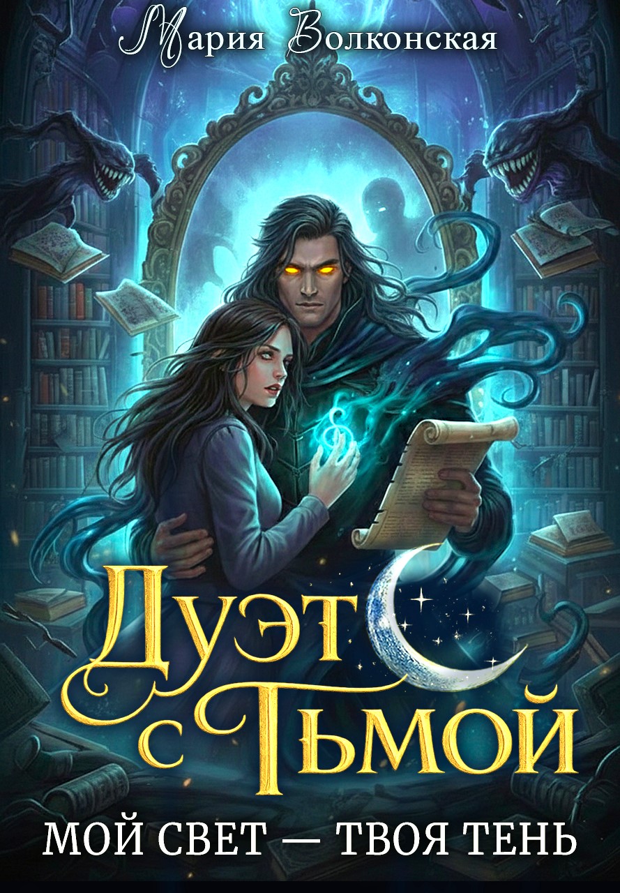Обложка книги «Дуэт с Тьмой. Мой свет — твоя тень»