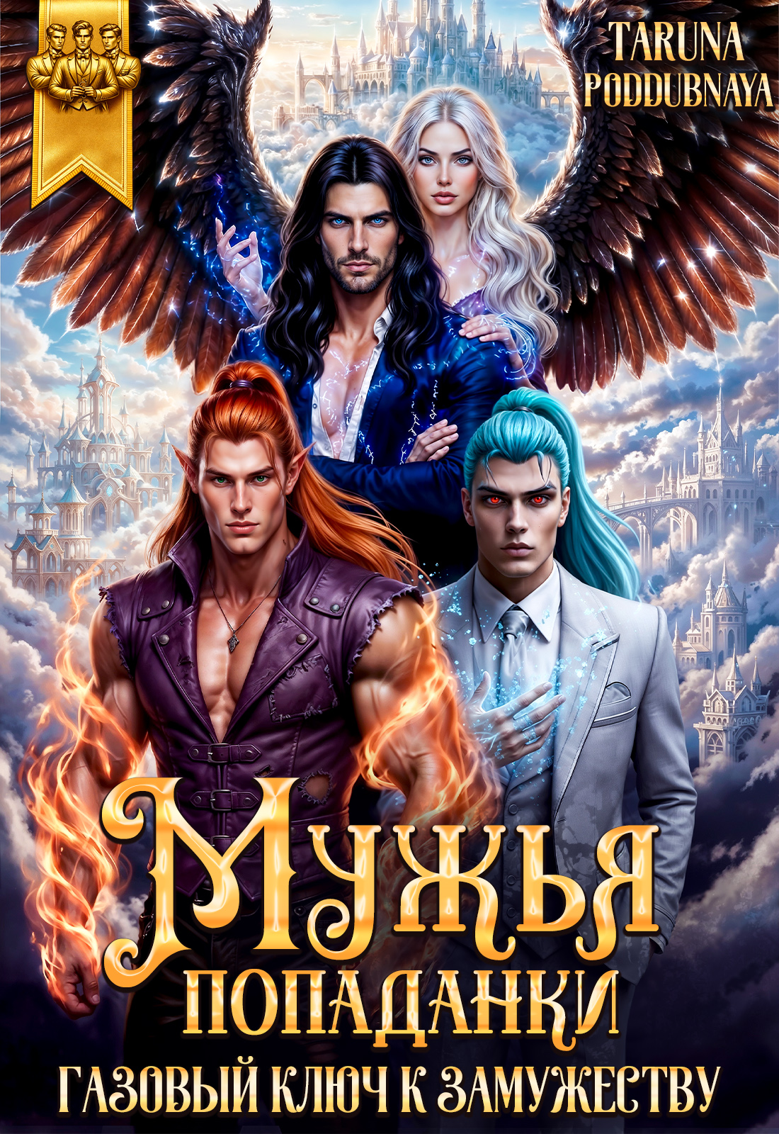 Обложка книги «Мужья попаданки Газовый ключ к замужеству»