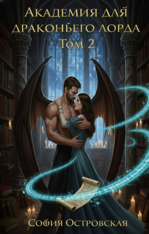 Обложка книги «Академия для драконьего лорда или Уроки доверия»