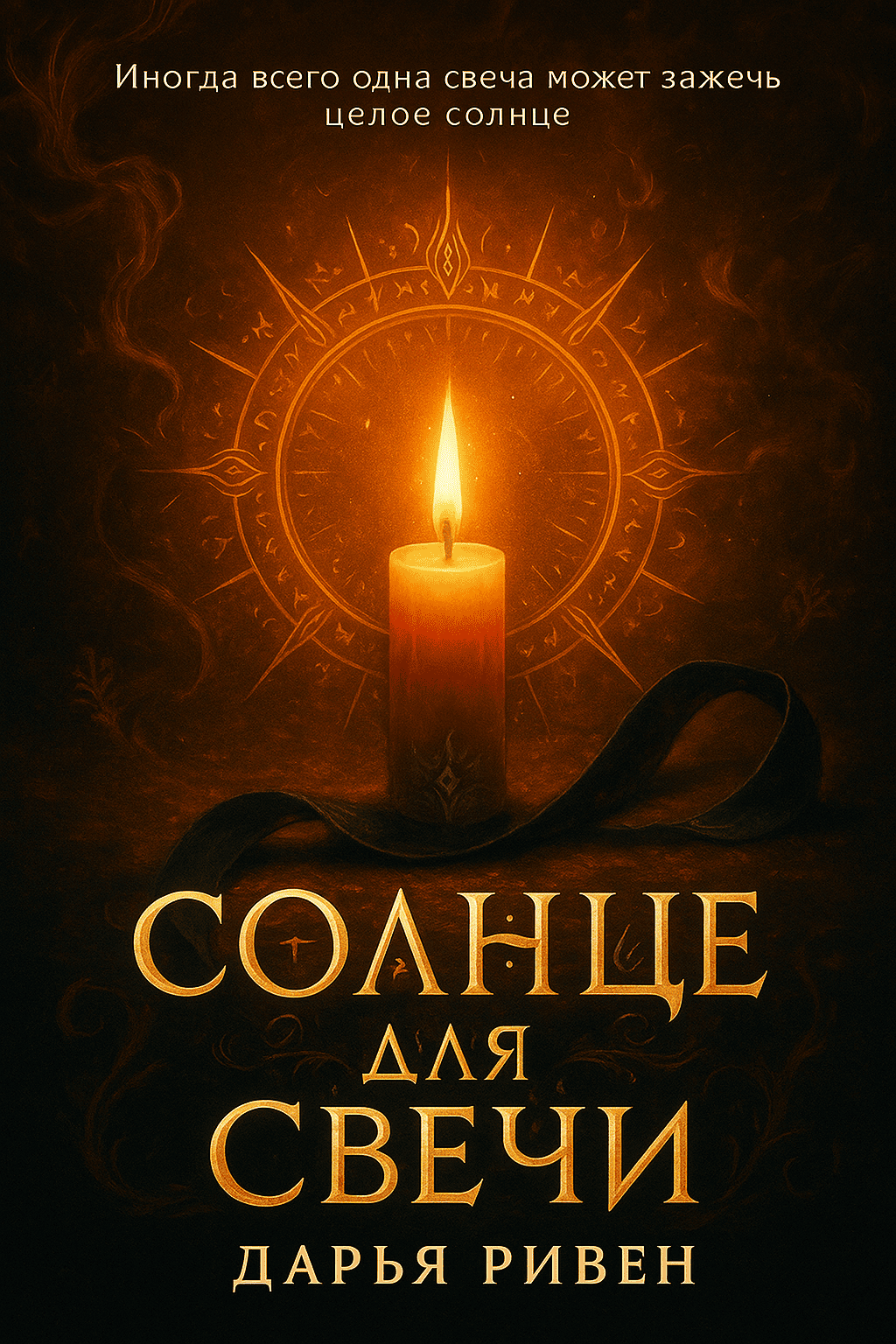 Обложка книги «Солнце для свечи»