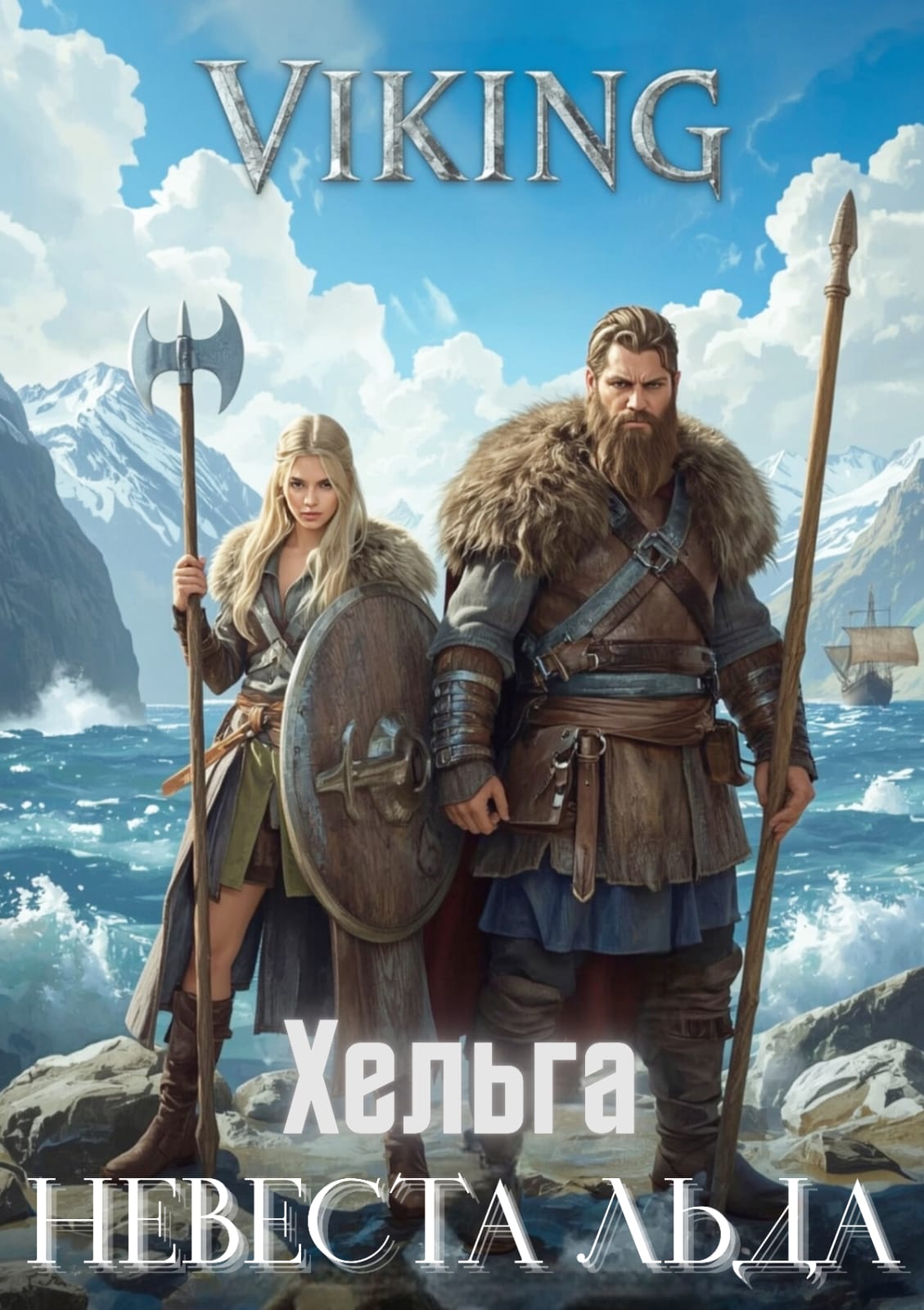 Обложка книги «Хельга невеста льда»