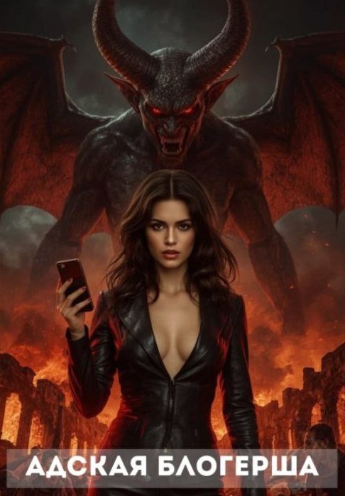 Обложка книги «Адская блогерша»