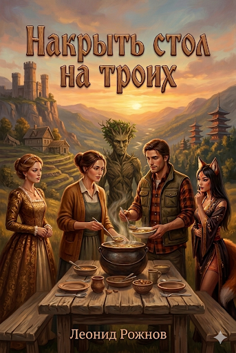 Обложка книги «Накрыть стол на троих»