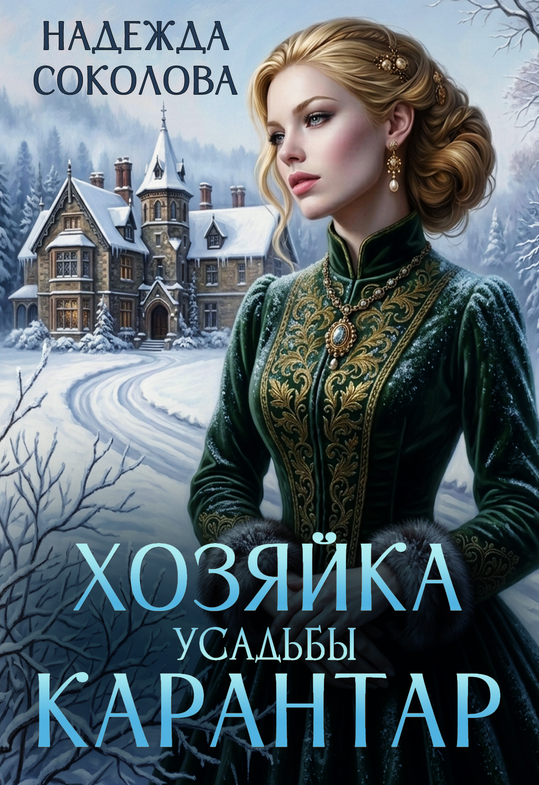 Обложка книги «Хозяйка усадьбы Карантар»
