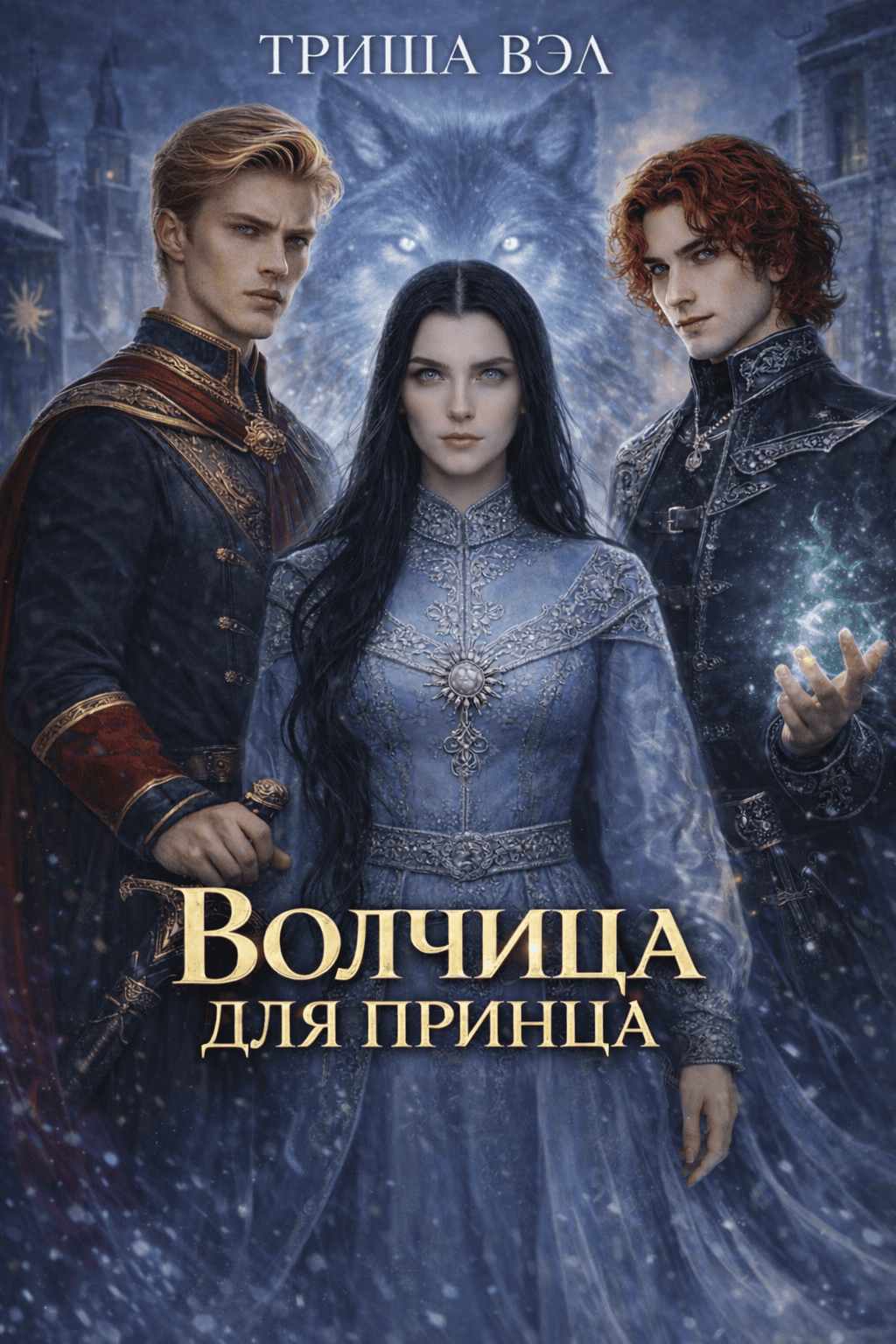 Обложка книги «Волчица для принца»