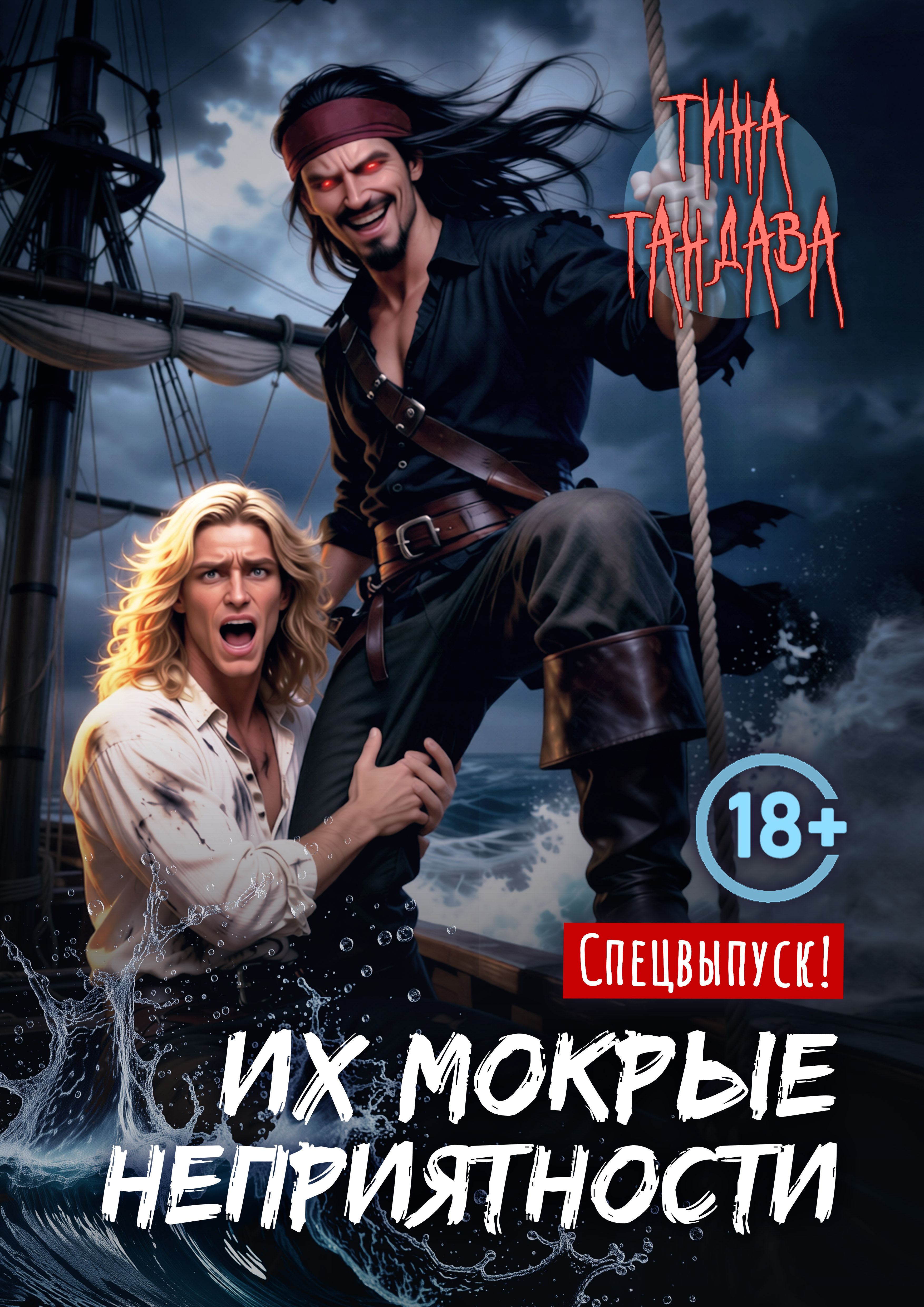 Обложка книги «Их мокрые неприятности»