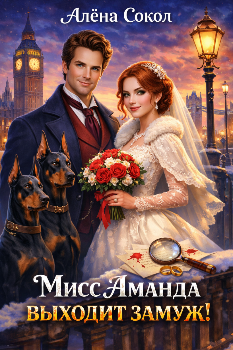 Обложка книги «Мисс Аманда выходит замуж!»