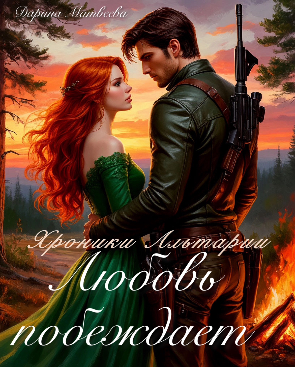 Обложка книги «Хроники Альтарии. Любовь побеждает»