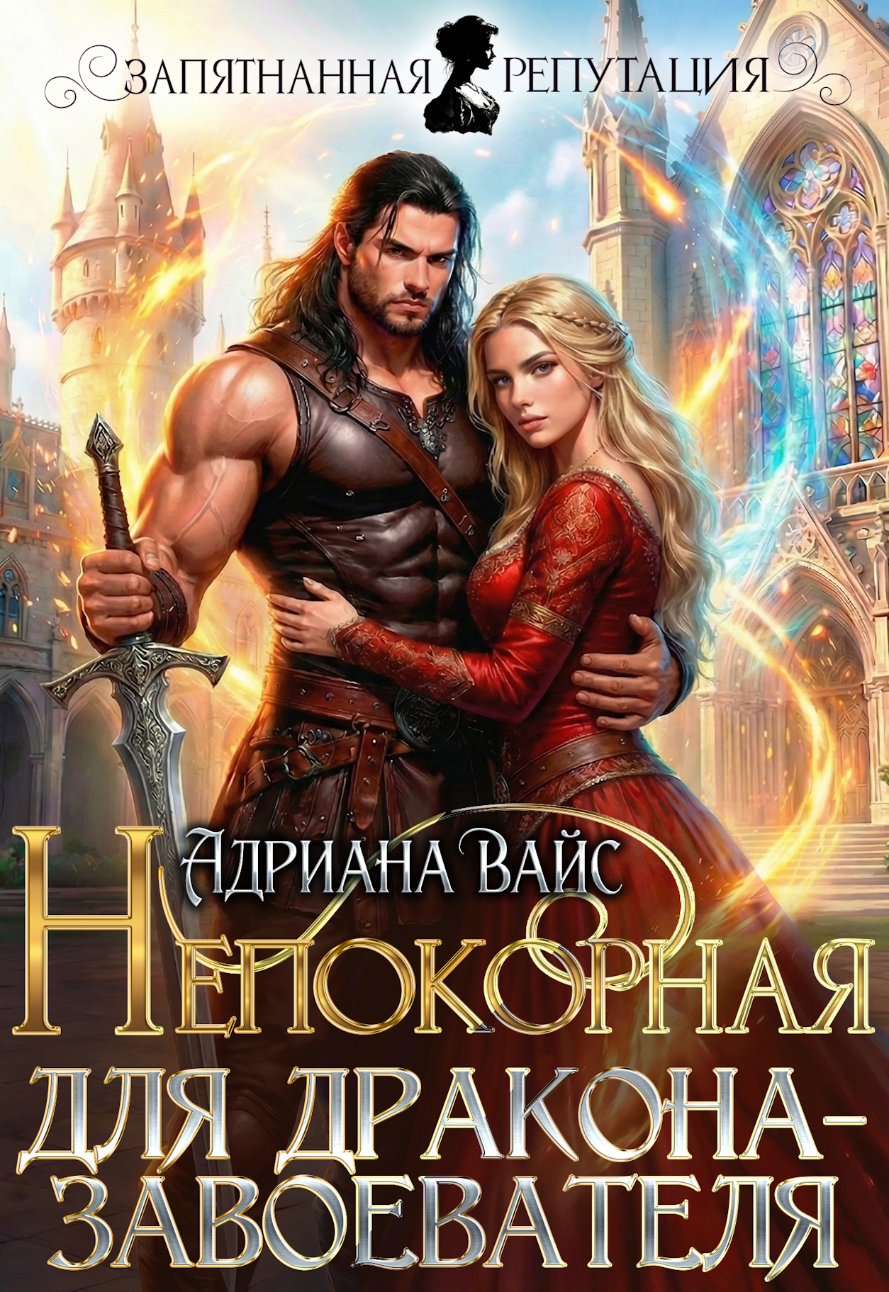 Обложка книги «Преданная жена дракона. Трофей для врага»
