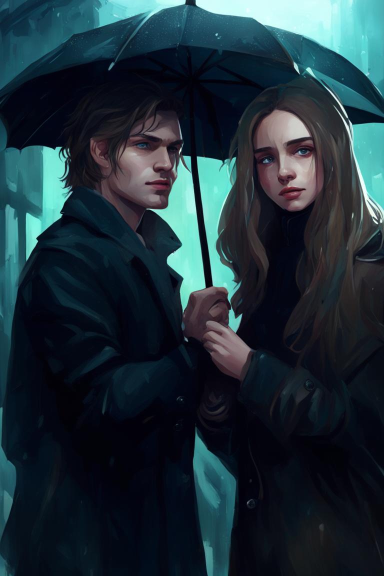 Обложка книги «День, когда пошёл первый осенний дождь»