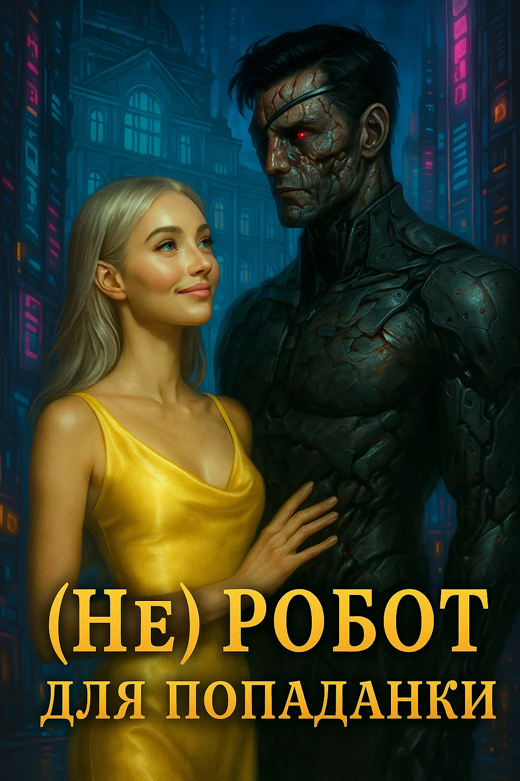 Обложка книги «(Не) робот для попаданки»