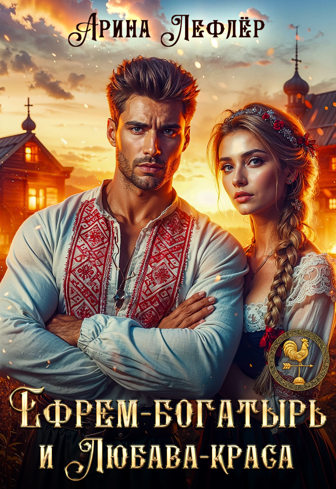 Обложка книги «Ефрем-богатырь и Любава-краса»