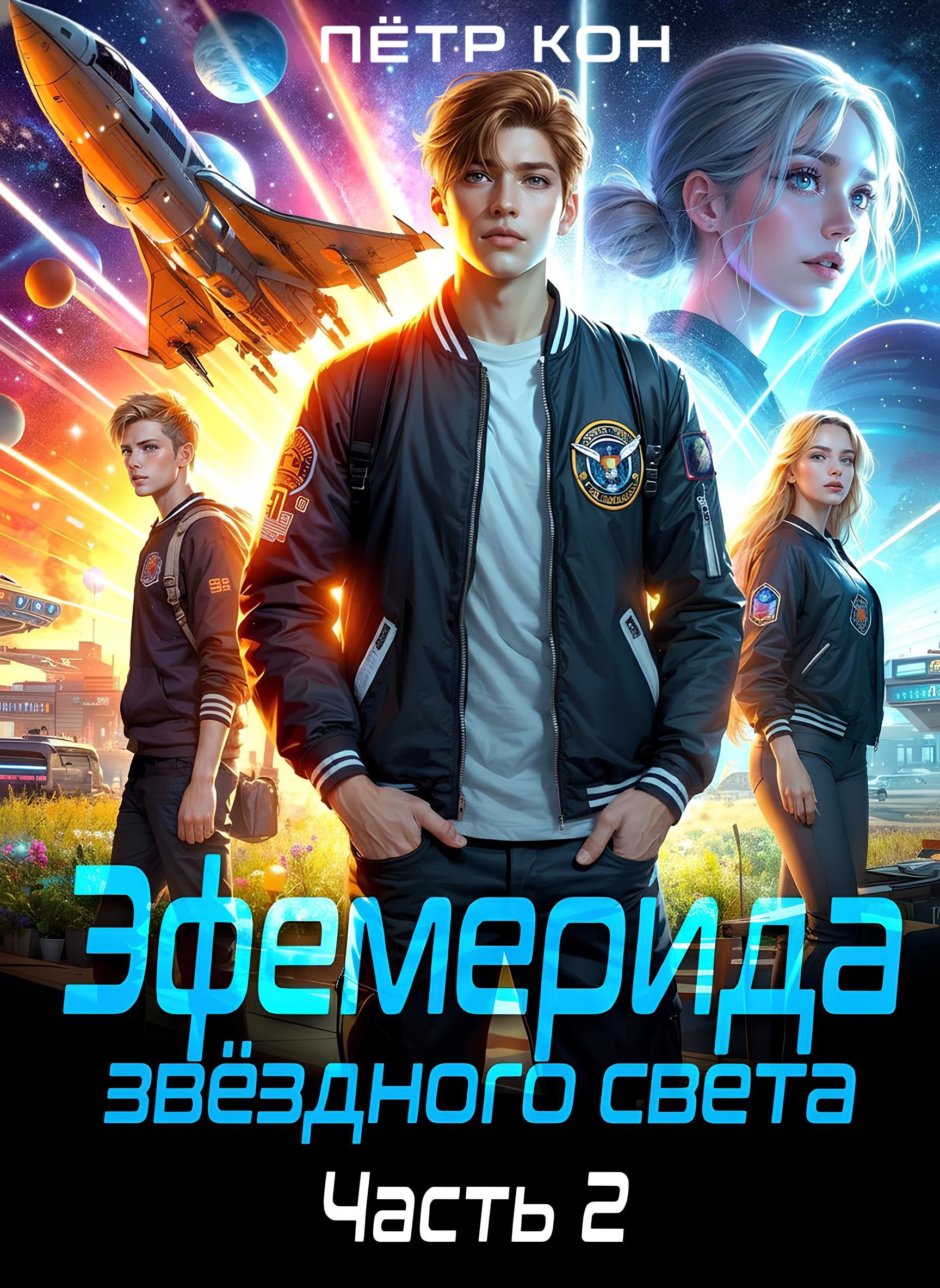 Обложка книги «Эфемерида звёздного света. Часть 2»