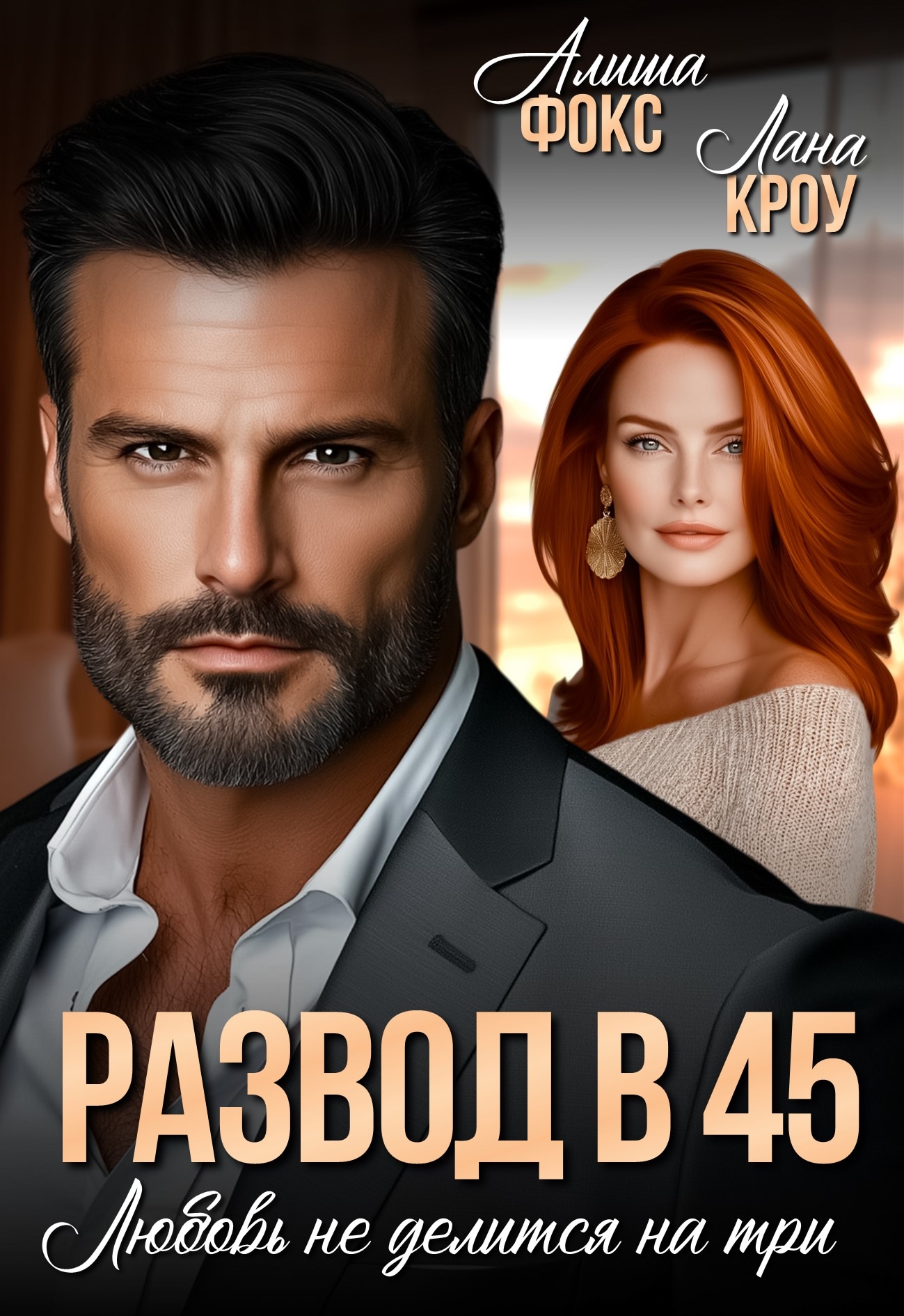 Обложка книги «Развод в 45. Любовь не делится на три»