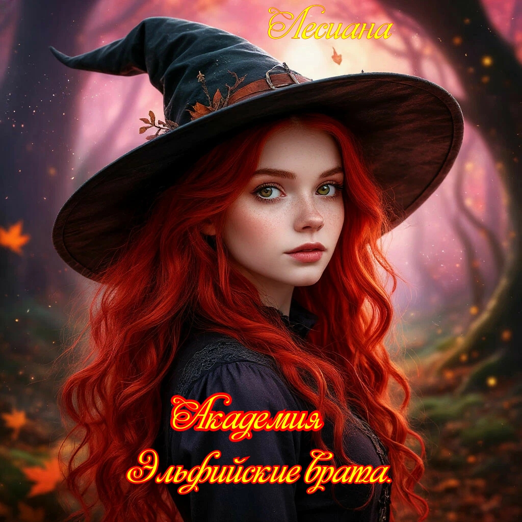 Обложка книги «Академия Эльфийские врата»