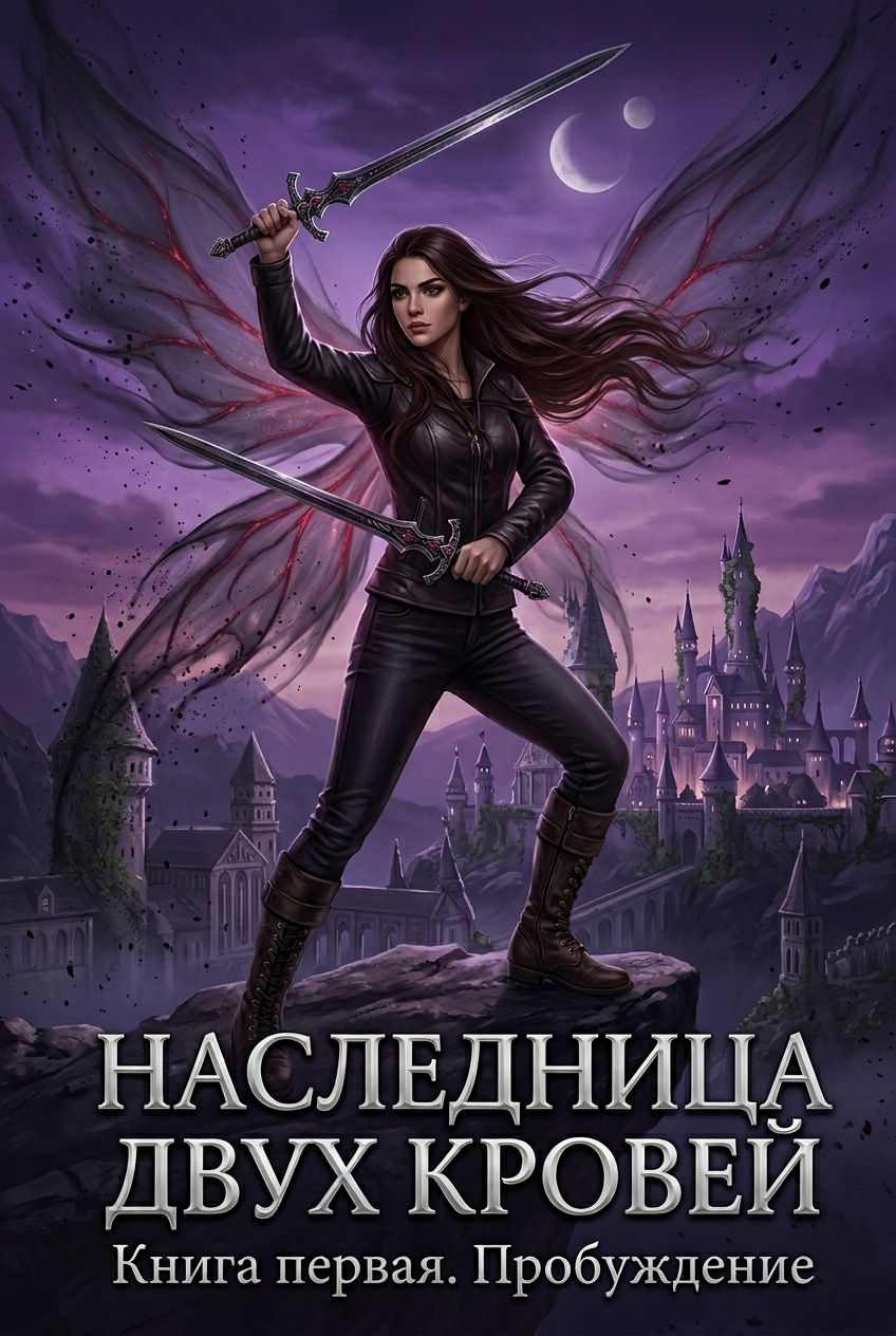 Обложка книги «Наследница двух кровей. Пробуждение.»