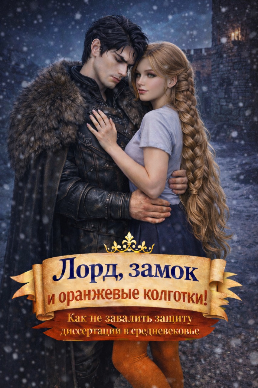 Обложка книги «Лорд, замок и оранжевые колготки»