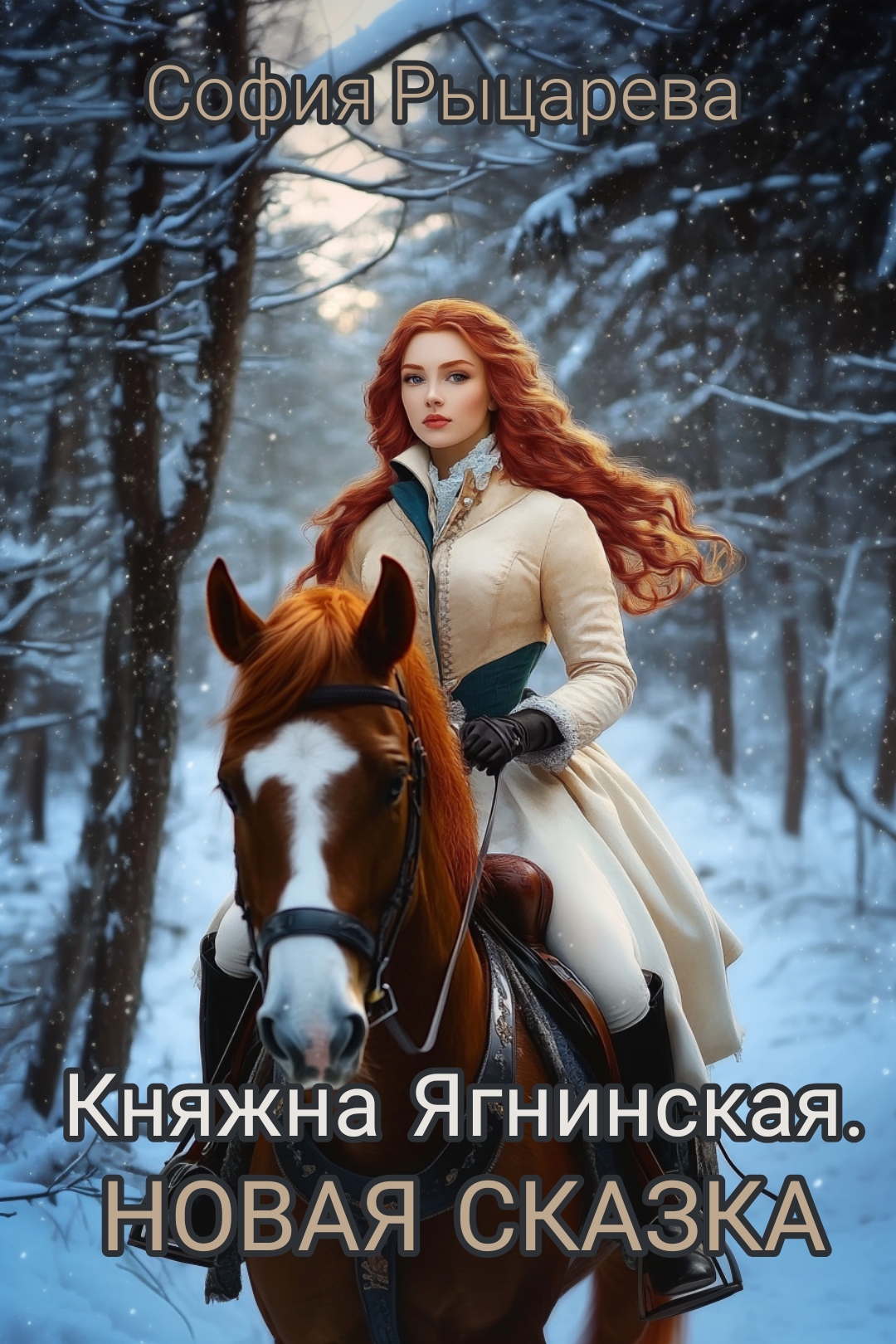 Обложка книги «Княжна Ягнинская. Новая Сказка»
