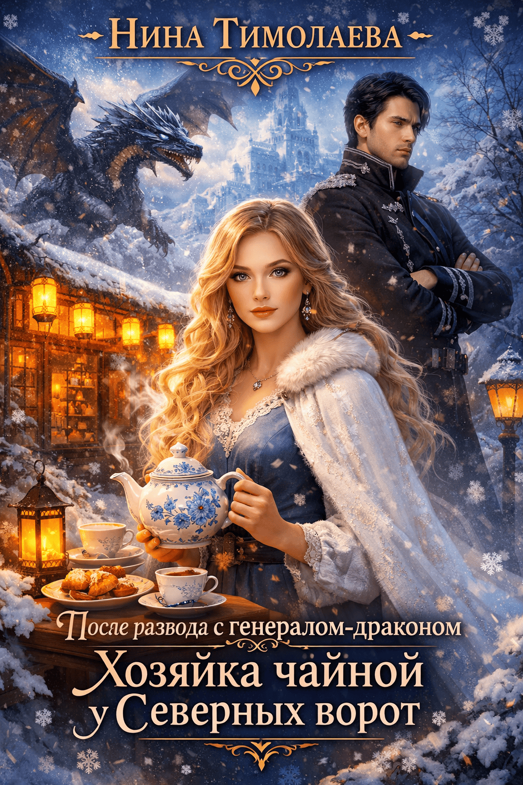 Обложка книги «После развода с генералом-драконом. Хозяйка чайной у Северных ворот»