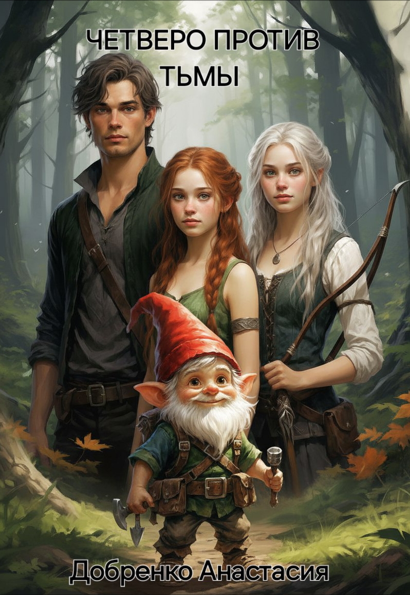 Обложка книги «Четверо против тьмы»