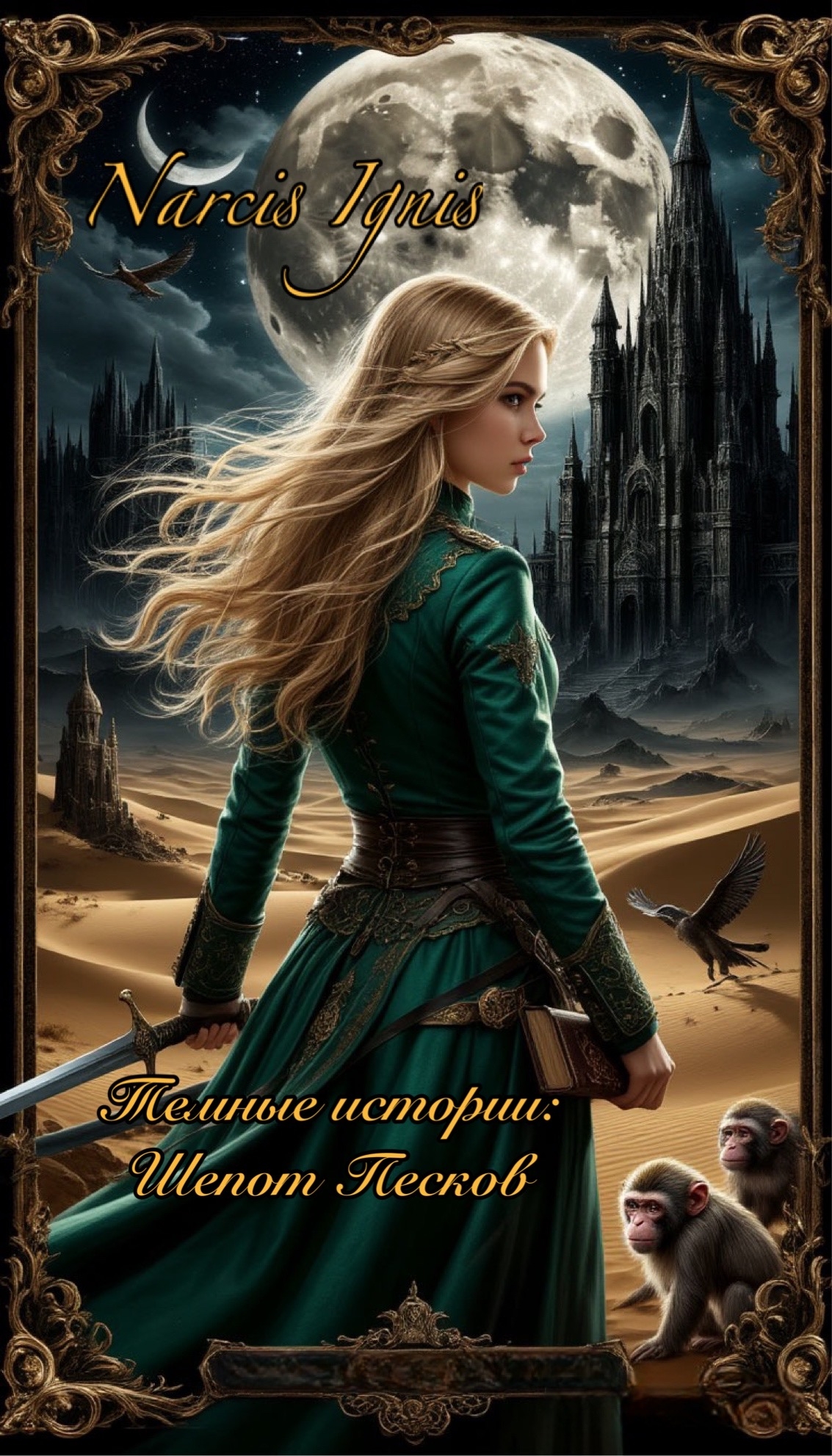 Обложка книги «Темные истории: Шепот Песков»