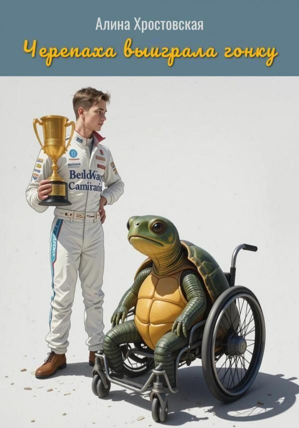 Обложка книги «Черепаха выиграла гонку»