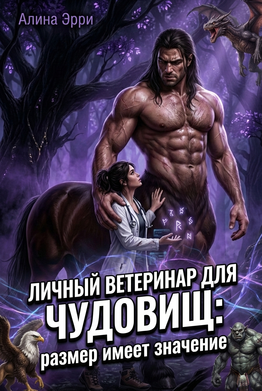 Обложка книги «Личный ветеринар для Чудовищ: Размер имеет значение»