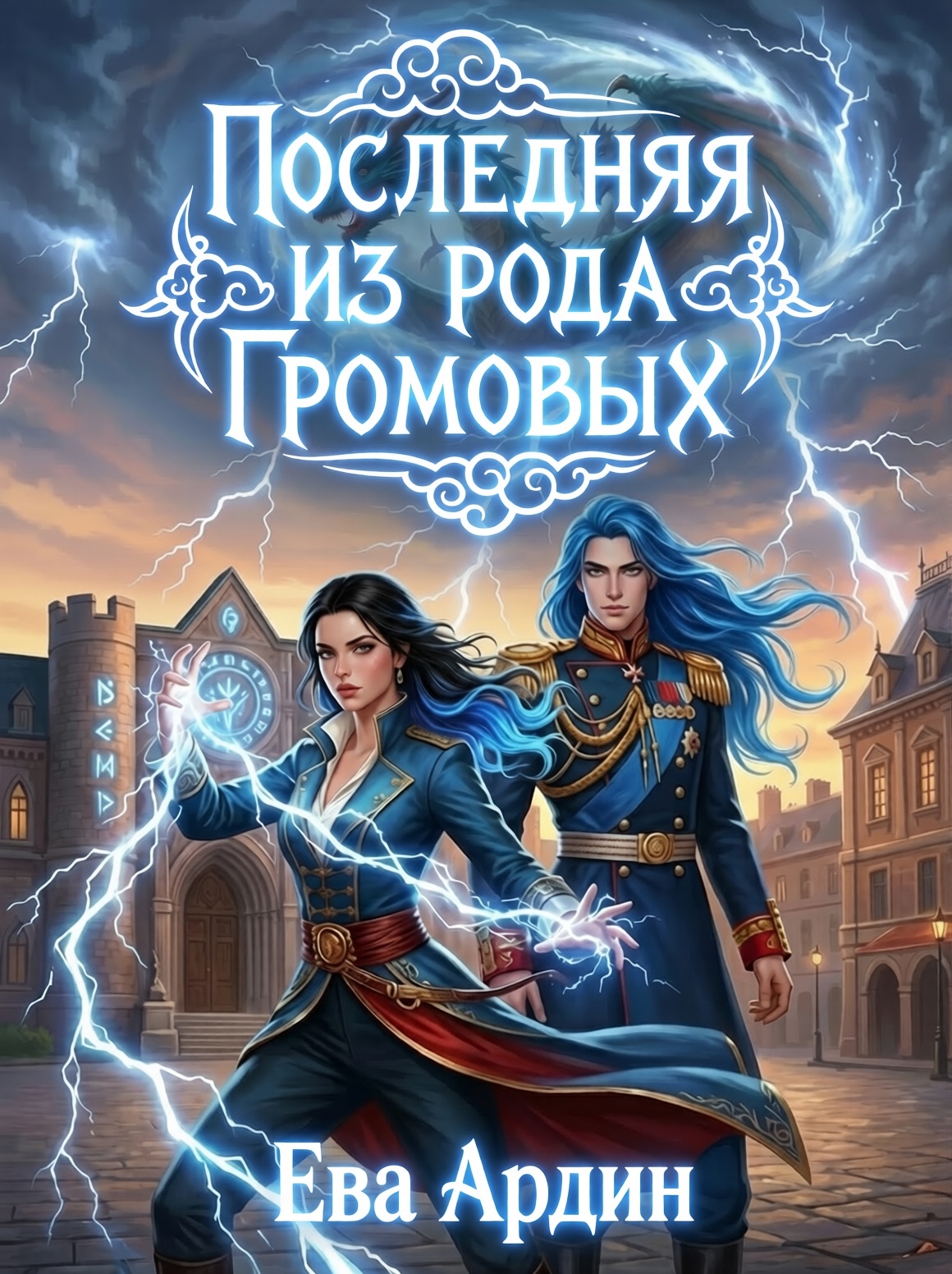 Обложка книги «Последняя из рода Громовых»