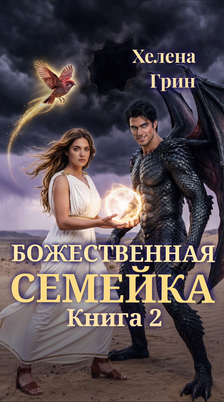 Обложка книги «Божественная семейка. Борьба за спасение мира»