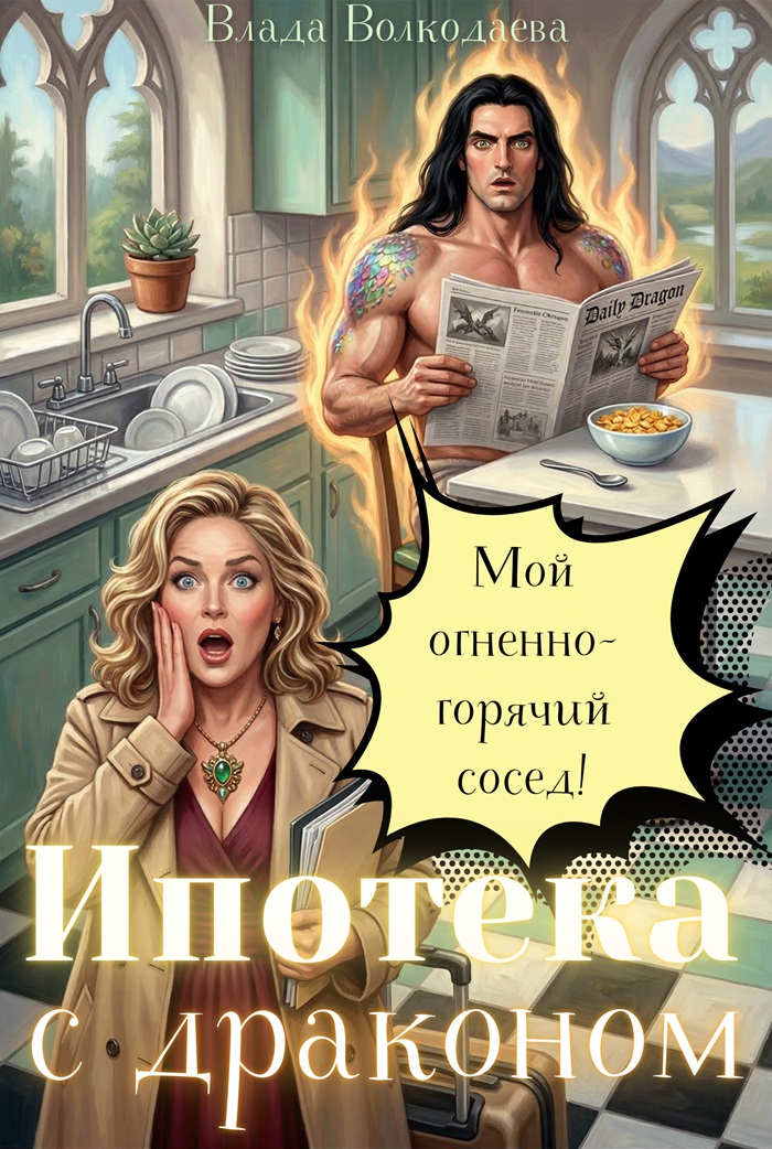 Обложка книги «Ипотека с драконом. Мой огненно-горячий сосед»