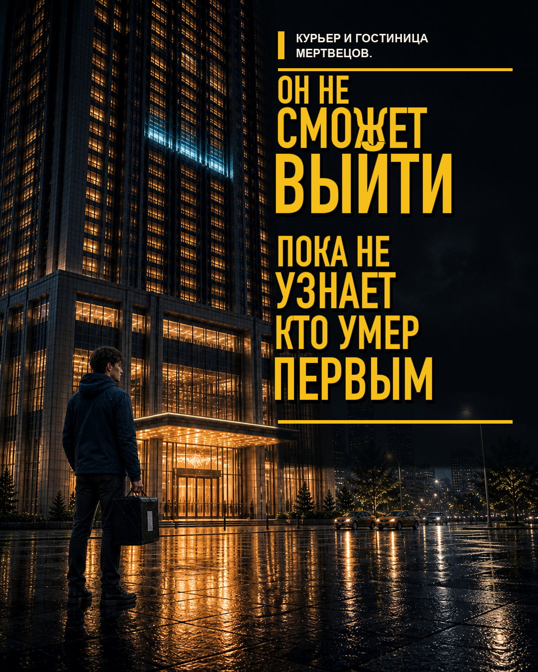 Обложка книги «Курьер и гостиница мёртвых»