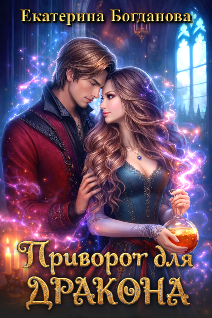 Обложка книги «Приворот для дракона»