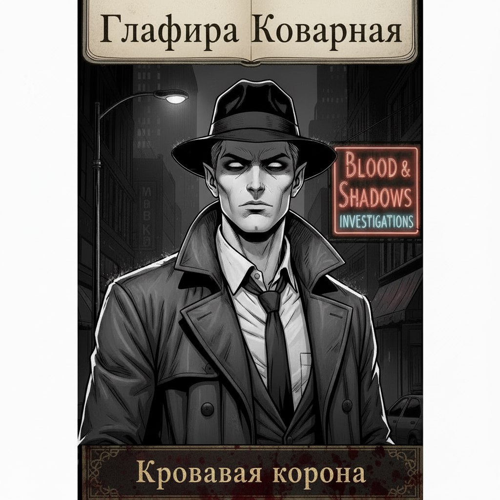 Обложка книги «Кровавая корона. Книга 1.»