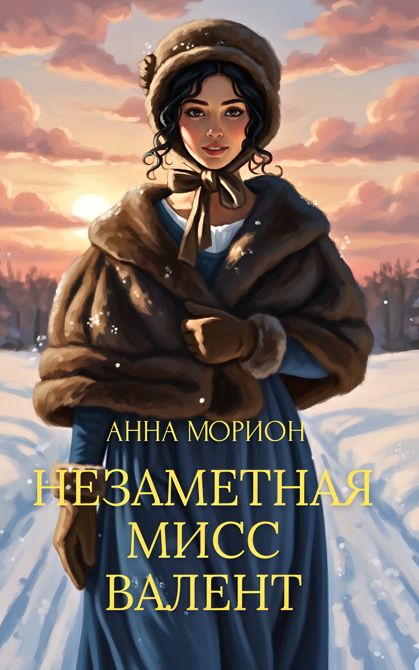 Обложка книги «Незаметная мисс Валент»