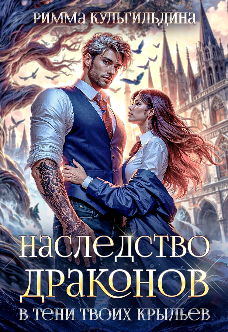 Обложка книги «Наследство драконов. В тени твоих крыльев (1 и 2 том в одной книге)»