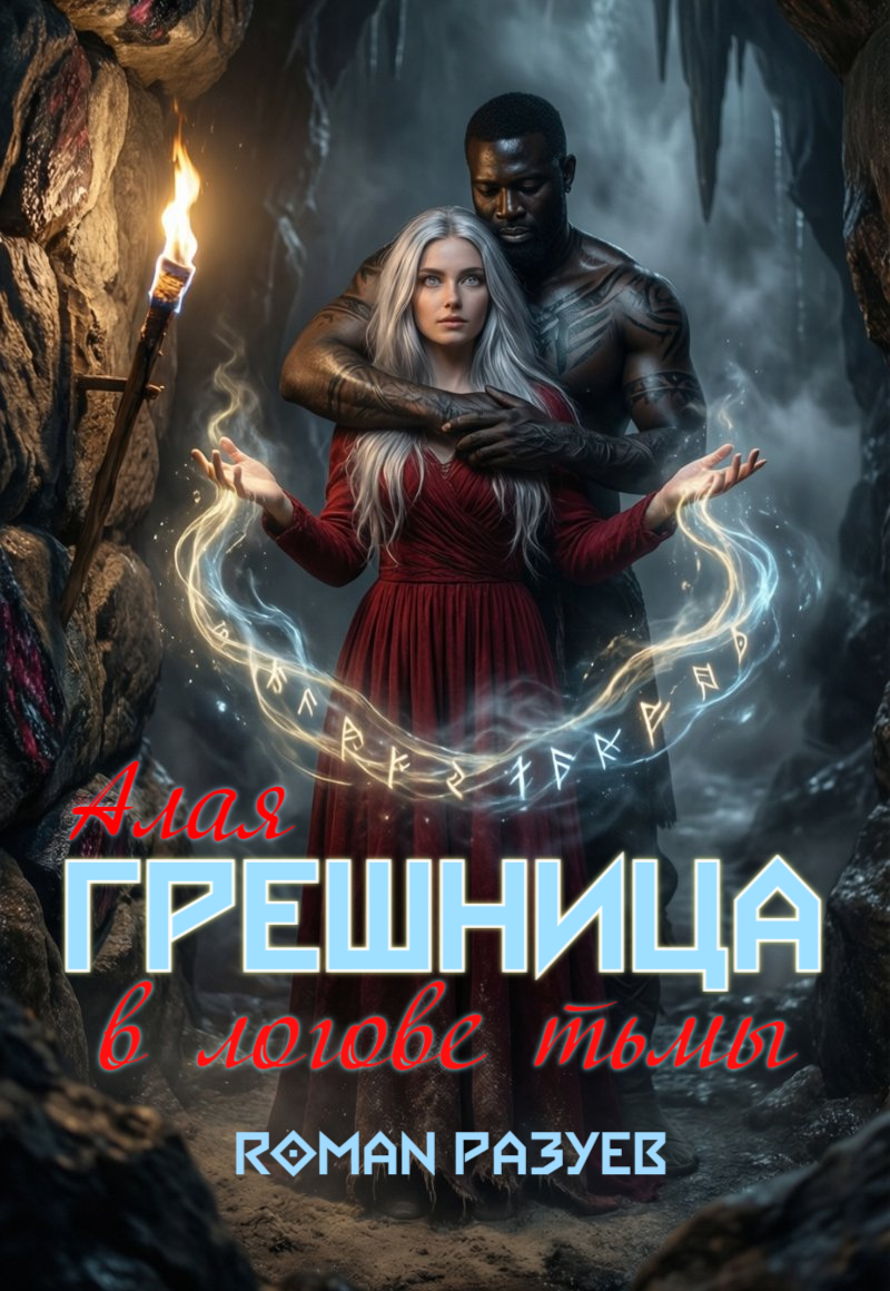 Обложка книги «Алая грешница в логове тьмы»