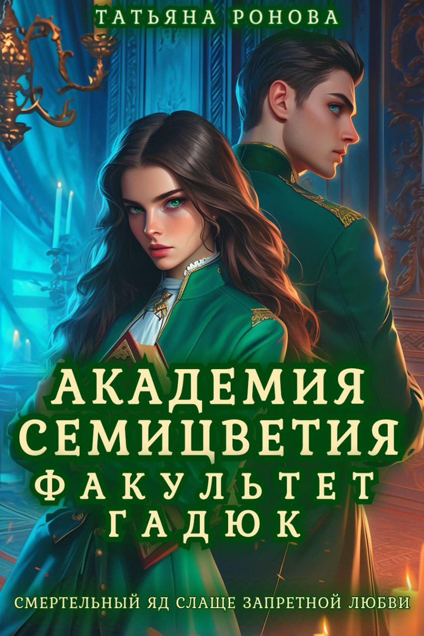 Обложка книги «Академия Семицветия. Факультет гадюк»