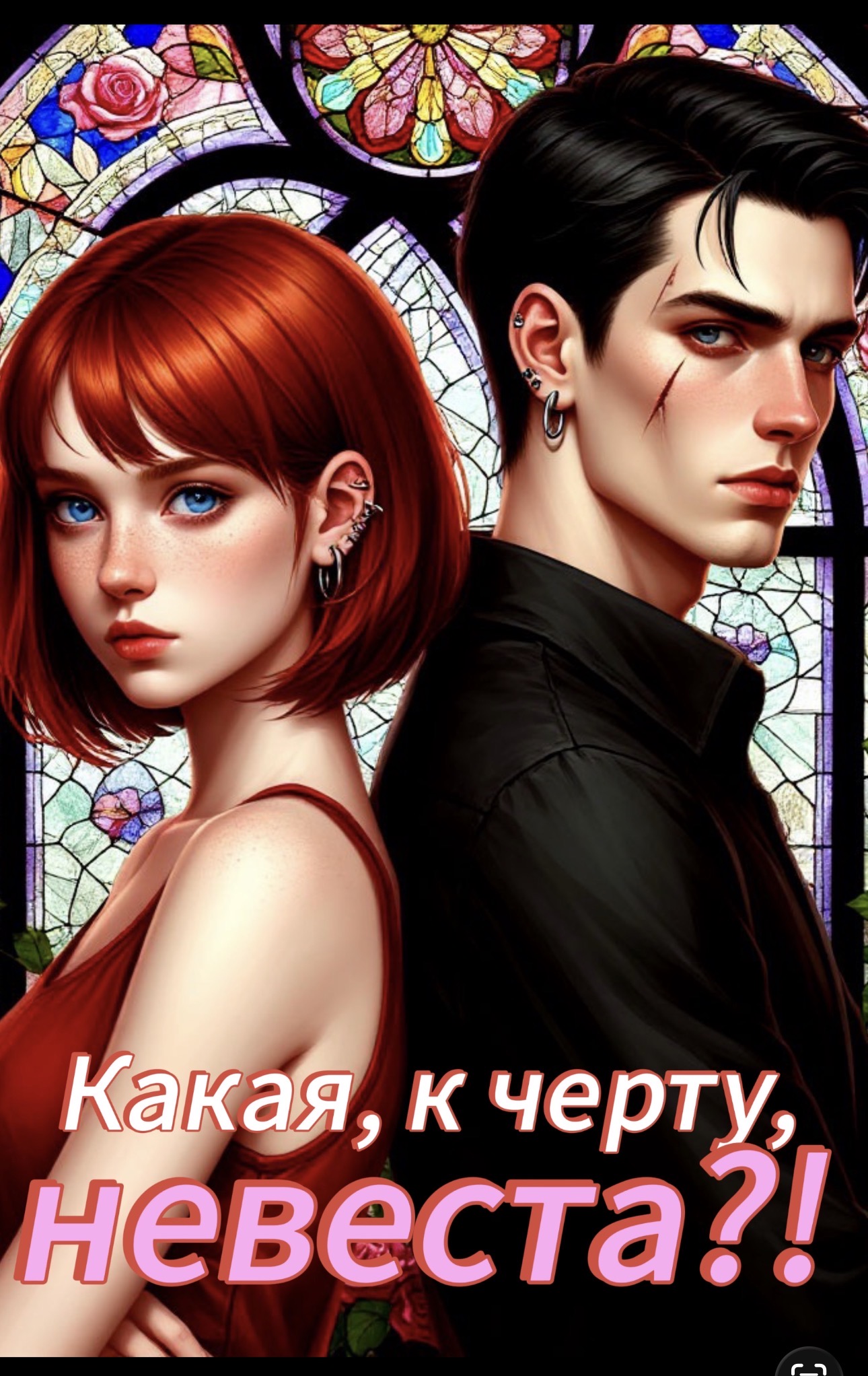 Обложка книги «Какая, к черту, невеста?!»