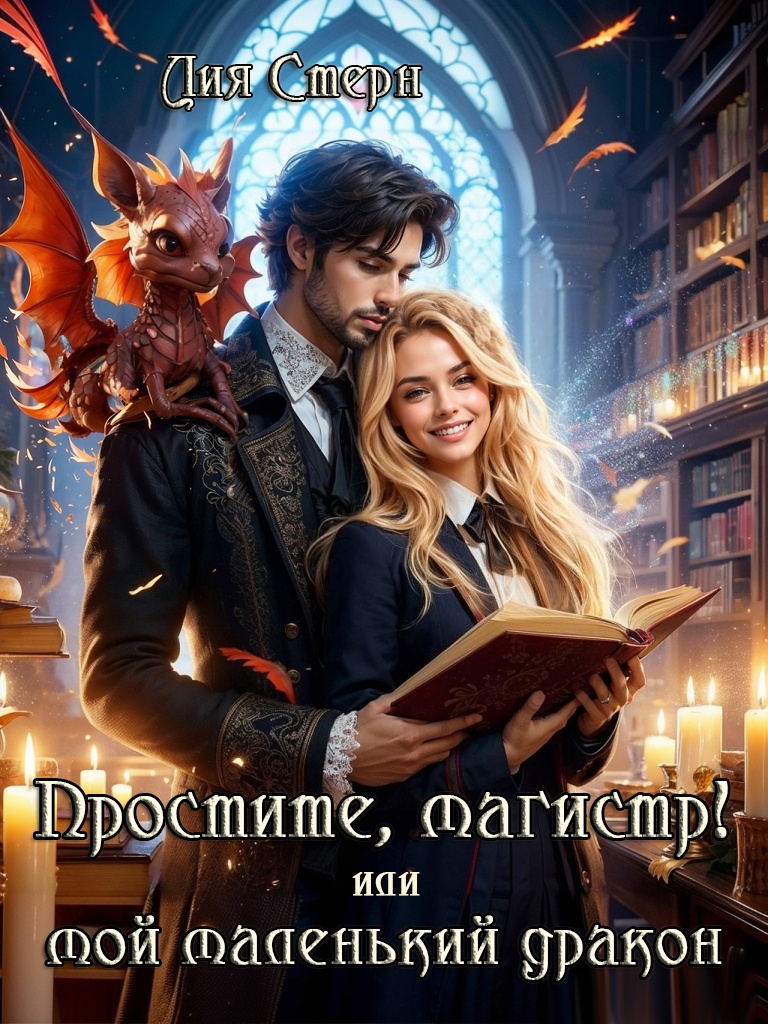 Обложка книги «Простите, магистр! или Мой маленький дракон»