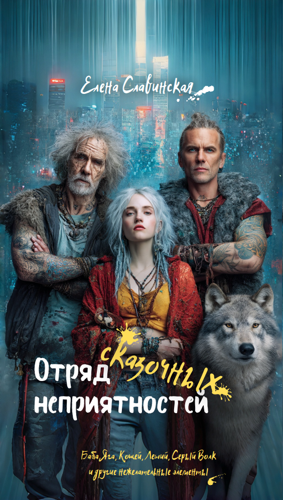 Обложка книги «Отряд сказочных неприятностей»