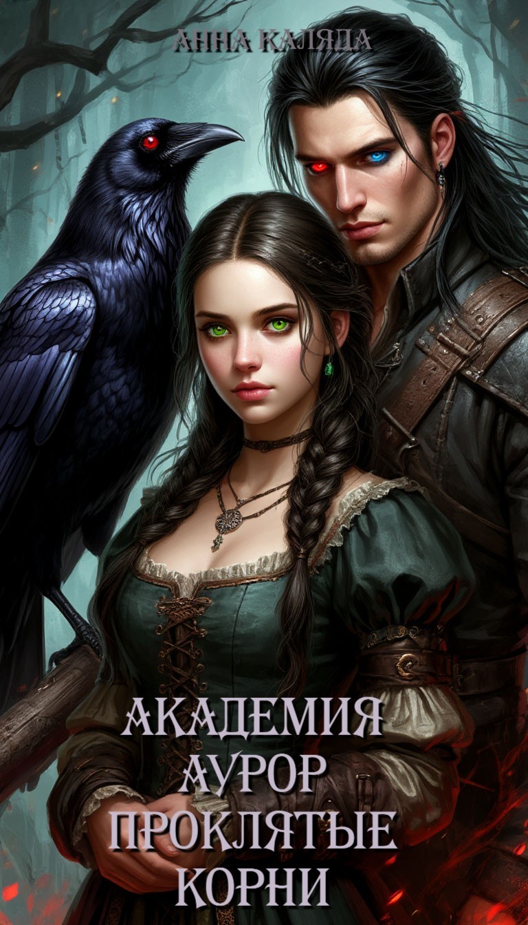 Обложка книги «Академия Аурор. Проклятые корни»